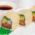 salmon and crab crunch